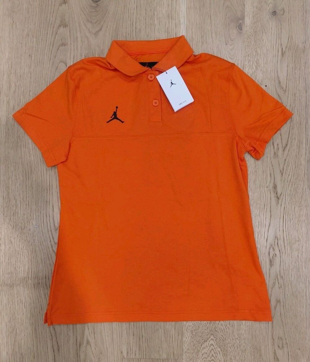 NWT Jordan Women's Dri-Fit Polo Orange Women's Size XL